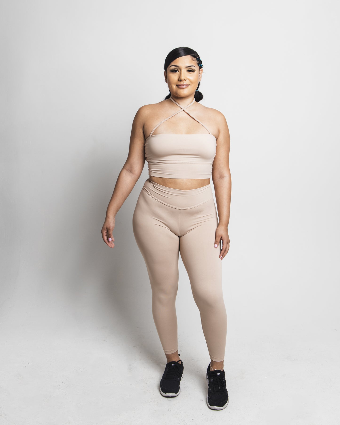 Nude Crop Top
